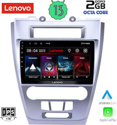 Lenovo Car-Audiosystem für Ford Vereinigung 2012-2017 (Bluetooth/USB/WiFi/GPS/Apple-Carplay/Android-Auto) mit Touchscreen 10"