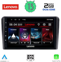 Lenovo Car-Audiosystem für Seat Altea / Leon / Toledo Skoda Yeti / Fabia / Schnell / Hervorragend Volkswagen Amarok / Käfer 2004-2014 (Bluetooth/USB/WiFi/GPS/Apple-Carplay/Android-Auto) mit Touchscreen 10"