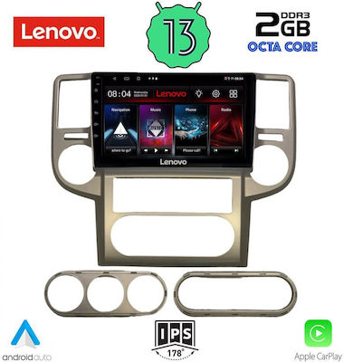 Lenovo Car-Audiosystem für Nissan X-Trail 2004-2007 (Bluetooth/USB/WiFi/GPS/Apple-Carplay/Android-Auto) mit Touchscreen 10"