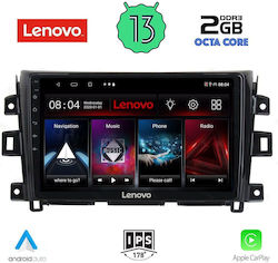Lenovo Sistem Audio Auto pentru Nissan Navara 2016> (Bluetooth/USB/WiFi/GPS/Apple-Carplay/Android-Auto) cu Ecran Tactil 10"
