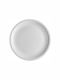 XM-Casa Plate Shallow made of Porcelain White with Diameter 25cm 6pcs