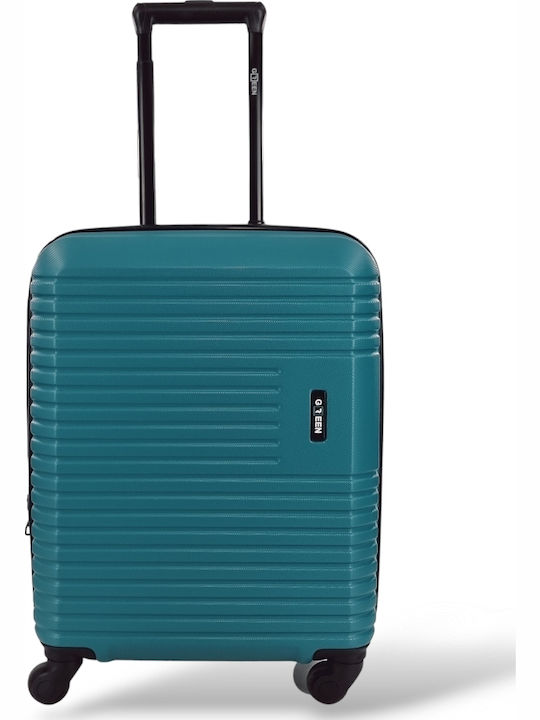 Rain Reisekoffer Hart Petrol Blau mit 4 Räder H...