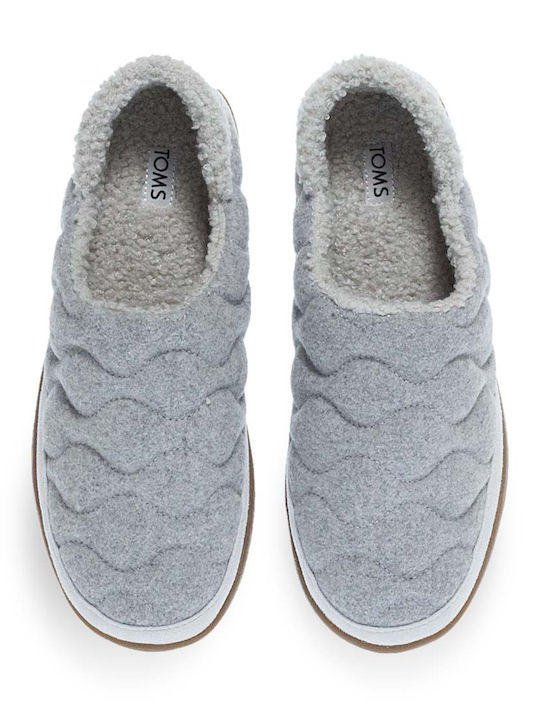 Toms Κλειστές Γυναικείες Παντόφλες Γκρι