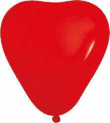 Set of 6 Balloons Latex Red Birthday-Celebration Heart