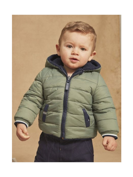 Sergent Major Boys Quilted Coat Green