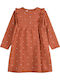 Children's Dress Long Sleeve Knitted Ceramides