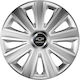 Versaco Set Capace De Roți Auto Aviator 15" Compatibilitate Chevrolet 4 Bucăți Argintii