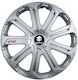 Versaco Σετ Τάσια Αυτοκινήτου με Σήμα Suzuki 4τμχ 14" Γκρι