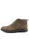 Damiani Men's Leather Boots Gray