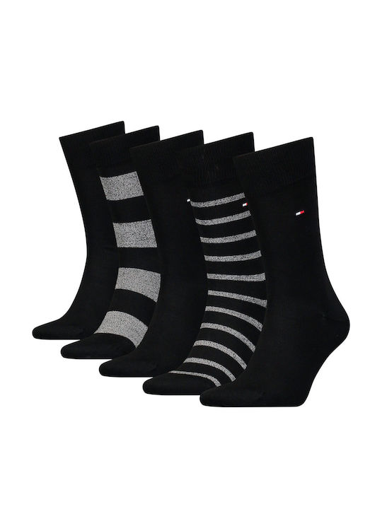 Tommy Hilfiger Ανδρικές Κάλτσες Μαύρο 5Pack