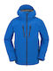 Volcom G0452401-EBL Ανδρικό Μπουφάν Gore-Tex για Σκι & Snowboard Μπλε