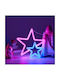 Plastic Illuminated Christmas Decorative Pendant Star 26x1.8x26cm