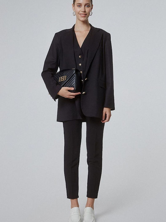 BSB Long Women's Blazer Black