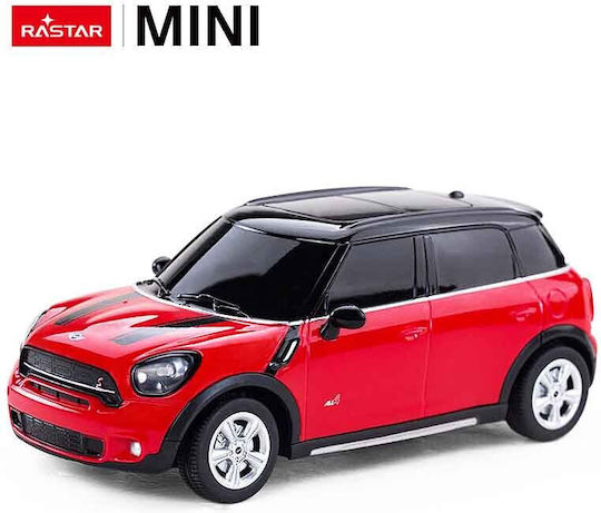 Rastar Mini Cooper Τηλεκατευθυνόμενο Αυτοκίνητο Red Κόκκινο