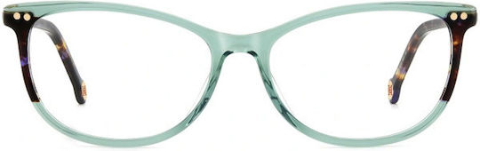 Carolina Herrera Femei Rame Ochelari Turcoaz HER0213 1ED
