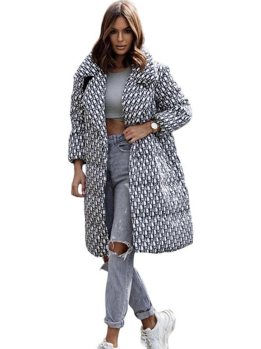Woman's Fashion Jacket Puffer White