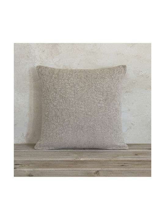 Nima Μαξιλάρι Καναπέ Secret από 100% Βαμβάκι Beige 45x45εκ.