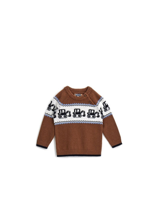 Original Marines Kids Sweater Long Sleeve Brown