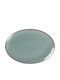XM-Casa Serving Platter Oval made of Porcelain Blue