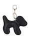 Starrydrip Breloc Piele Negru