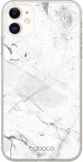 Babaco Overprint Abstract Umschlag Rückseite Silikon Weiß (Xiaomi Redmi 9)