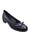 Leder Pumps Schwarz
