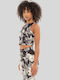 Women's Athletic Blouse Sleeveless Black