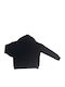 Women's Sweatshirt Hooded Black