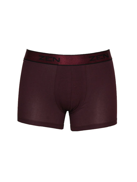Zen Men's Boxer Burgundy