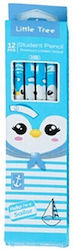 Little Tree Pencil HB Light Blue Little Tree Pencil HB Light Blue