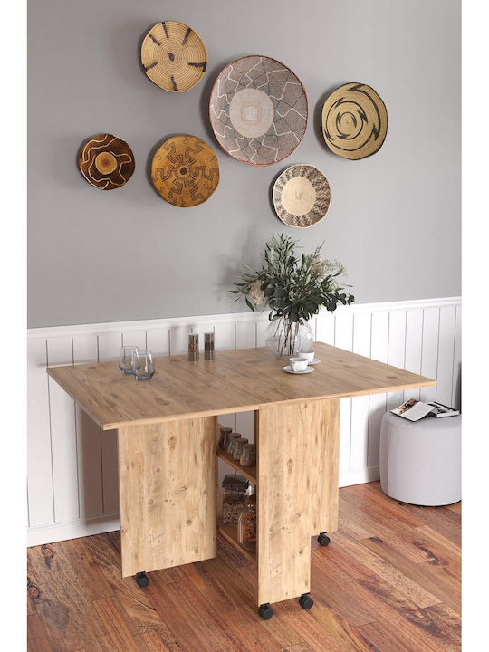 Stanley Tisch Speisesaal Klappbar Holz 120x80x73cm