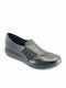 Anatomic Women's Leather Black Slip-Ons