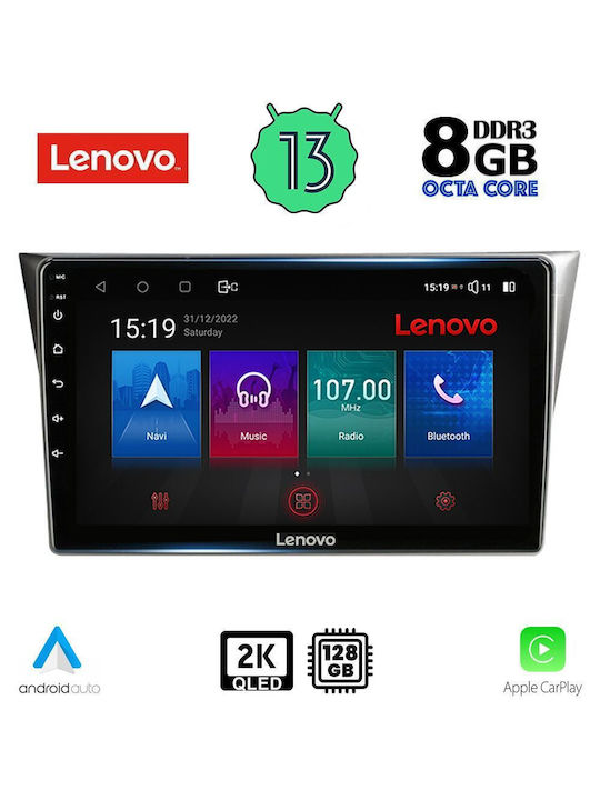 Lenovo Sistem Audio Auto pentru Subaru Impreza 2002-2008 (Bluetooth/USB/AUX/WiFi/GPS/Apple-Carplay/Android-Auto) cu Ecran Tactil 9"