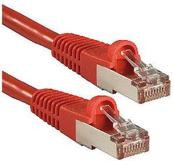 Lindy 47162 S/FTP Cat.6 Cablu Ethernet 1m Roșu