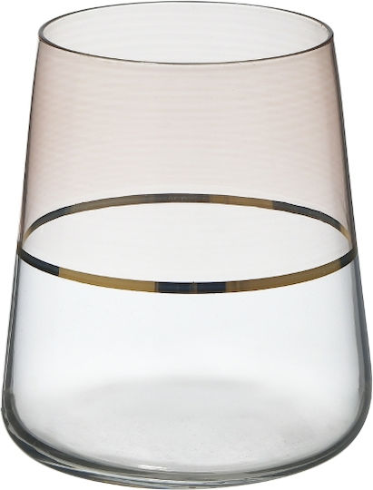Click Glass for Water / Whiskey, Glass, Rose Gold Click Glass for Water / Whiskey, Glass, Rose Gold