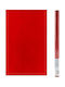 Self-adhesive Wall Mural Red 200x45cm