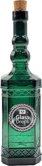 Glass Drops Μπουκάλι Νερού Γυάλινο με Φελλό 500ml