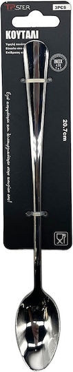 Tpster Γλυκού/Παγωτού Ανοξείδωτα Ασημί 20.7cm 33000 3τμχ