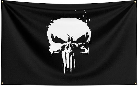 Molf's Hanging Wall Decor Black Fabric 150x90cm