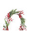 Zaros Christmas Garland Red 1pc