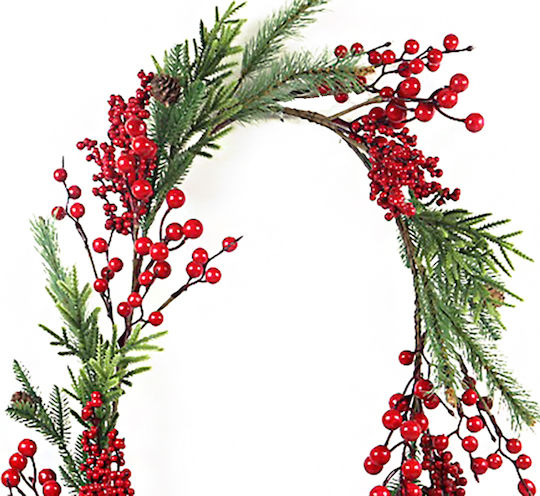 Zaros Weihnachtliche Girlande Rot 1Stück