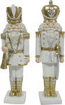 Zaros Christmas Nutcracker White 2pcs