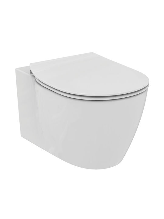 Ideal Standard Wall-Mounted Toilet that Includes Soft Close Cover