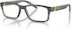 Arnette Leonardo Plastic Eyeglass Frame Gray AN...