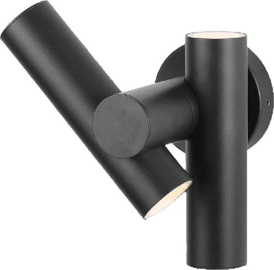 V-TAC Wall-Mounted Outdoor Spot Light LED IP44 6W with Warm White Light 17.2x10.5x25.3εκ.