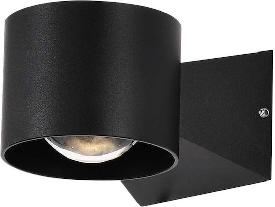 V-TAC Lumină de exterior montată pe perete LED IP65 5W cu Alb Cald Lumină Dublu Fascicul
