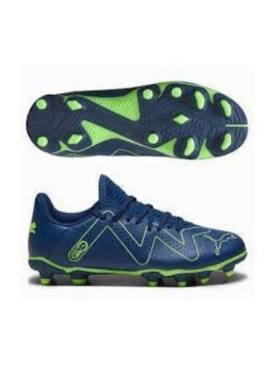 Puma Παιδικά Ποδοσφαιρικά Παπούτσια με Τάπες Μπλε