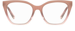 Moschino Plastic Eyeglass Frame Cat Eye Pink MOL627 FWM