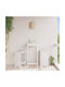 Stool for Bar Outdoor White 40x36x75cm