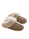Winter Damen Hausschuhe Beige